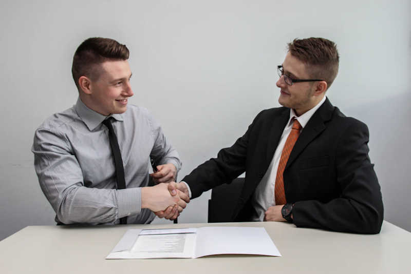 Men Shaking Hands