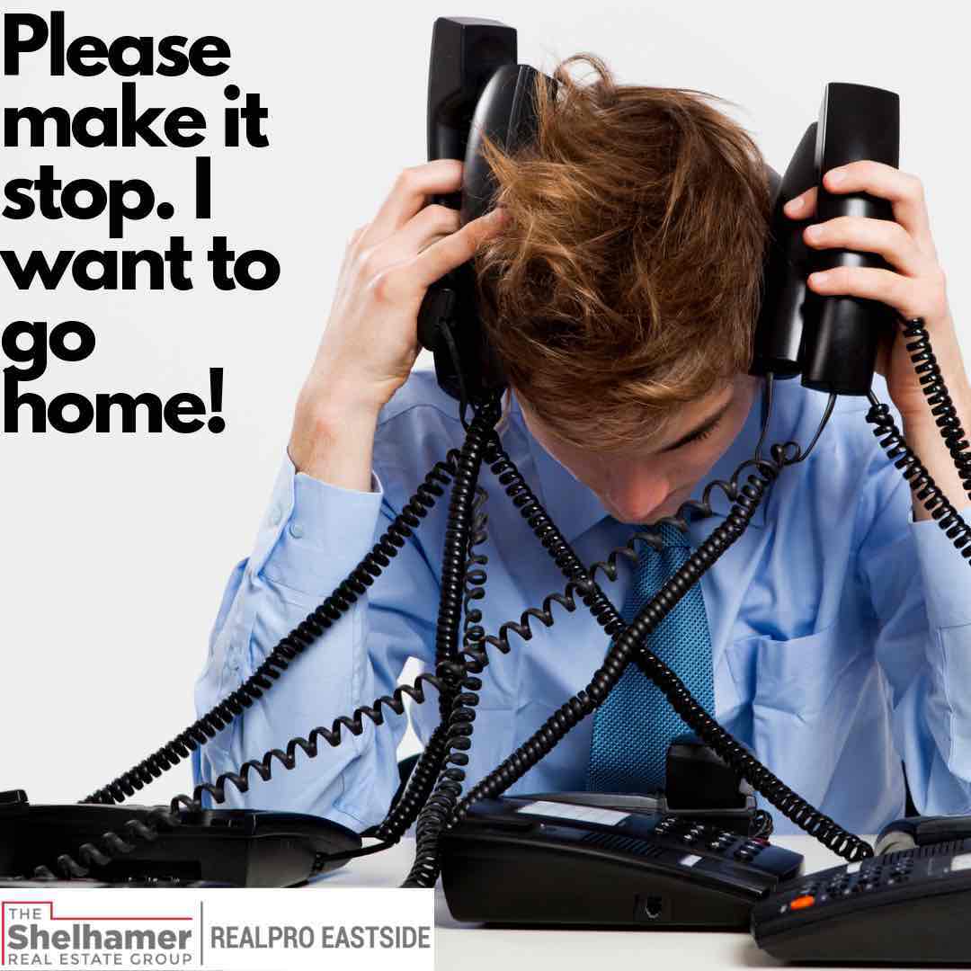 Stressed out Realtor