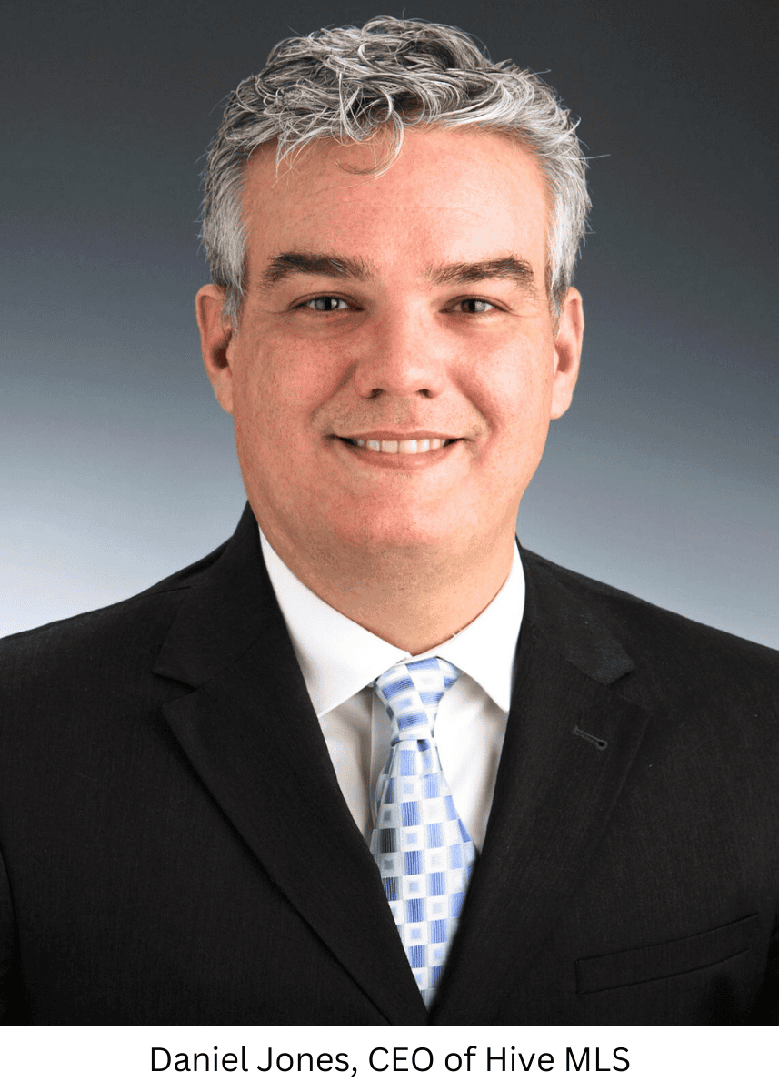 Daniel Jones CEO Hive MLS caption