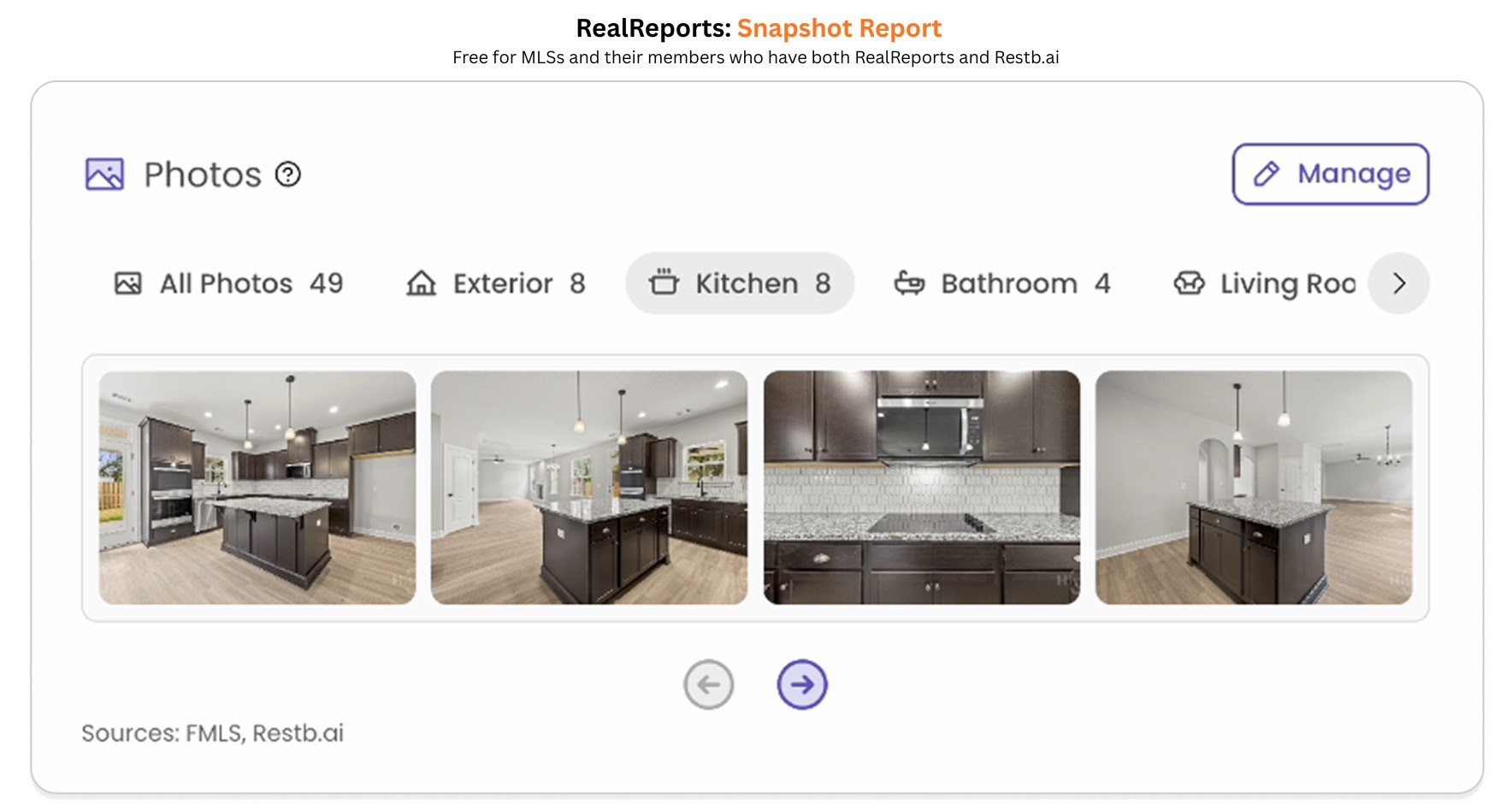 Snapshot Sample RealReports