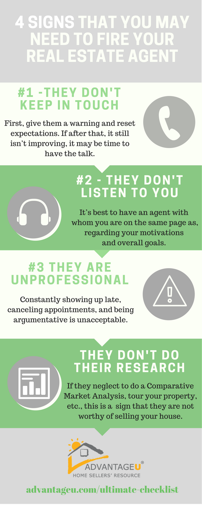 4 Signs You May Need to Fire your real estate agent