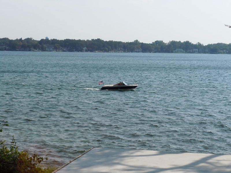 Boating on Union Lake