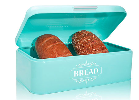 All Green Products Vintage Bread Box For Kitchen
