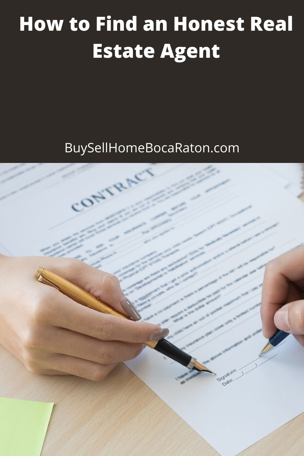 How to Find an Honest Real Estate Agent