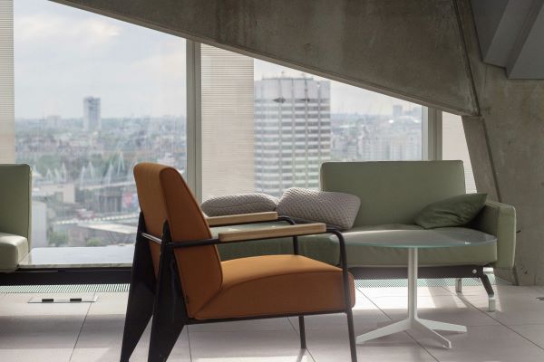 Orange padded armchair 600 Unsplash