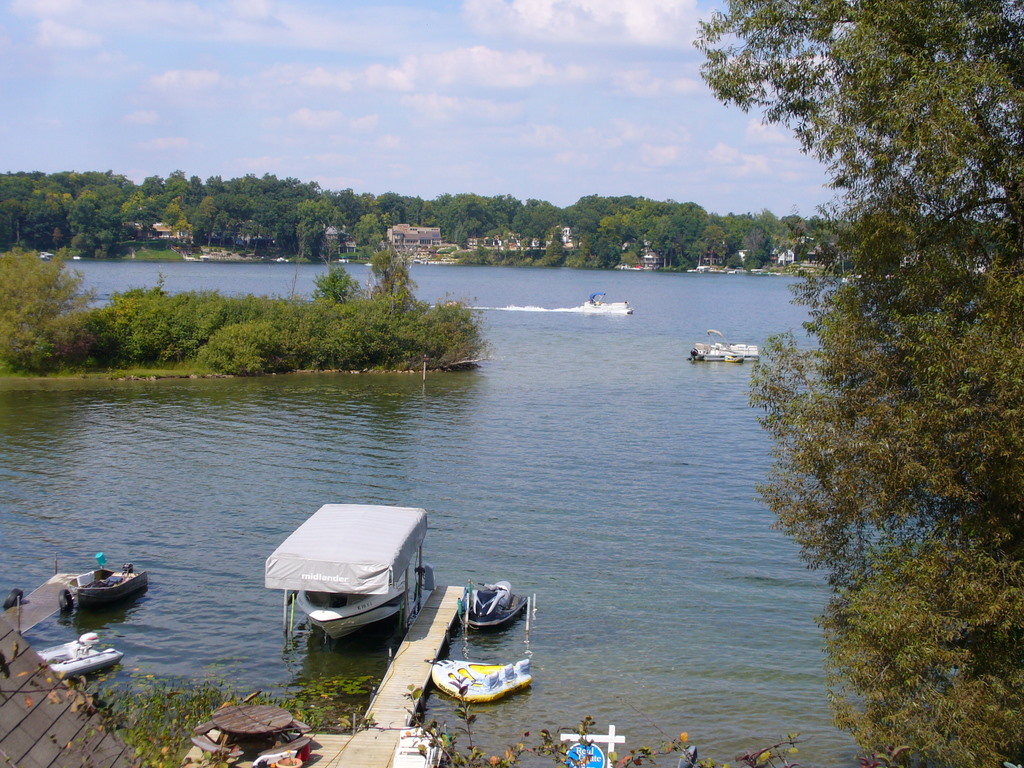 Upper Strait Lake in West Bloomfield