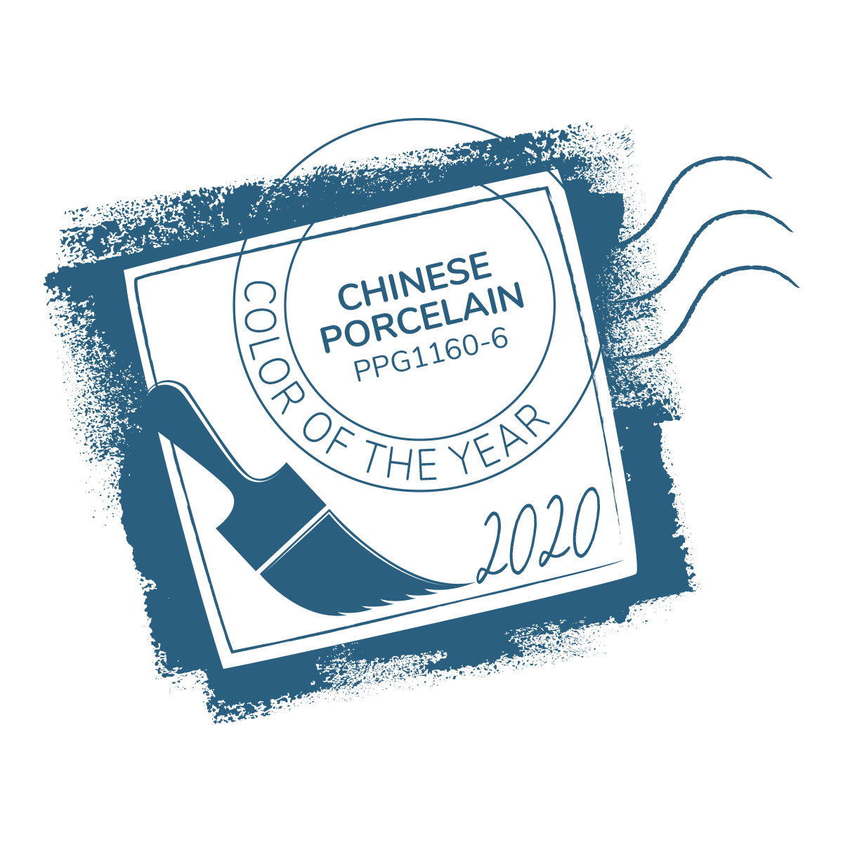 PPG Chinese Porcelain Tag