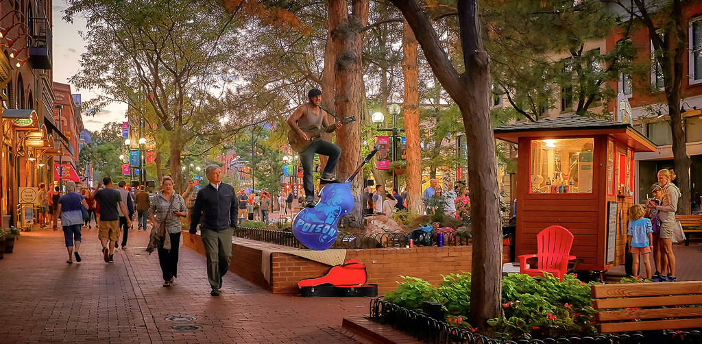 Pearl Street Mall Boulder