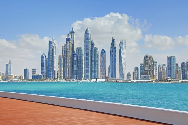 Skyscrapers along shoreline Pexels
