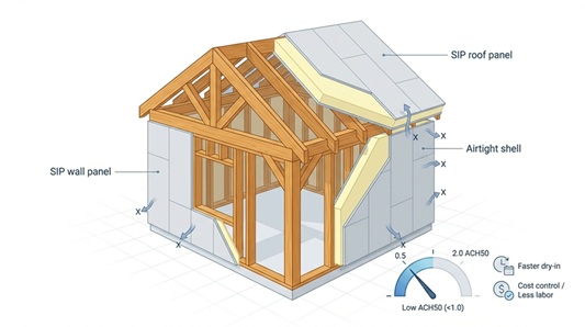 Timber frame 2
