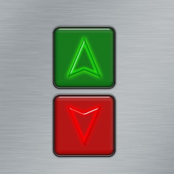 Up and Down buttons 600 Pixabay
