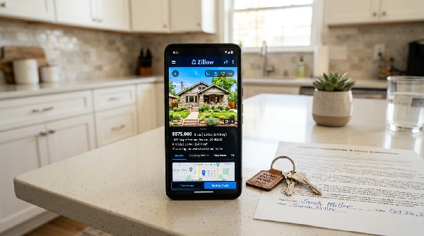 Zillow on cellphone Ori Harel