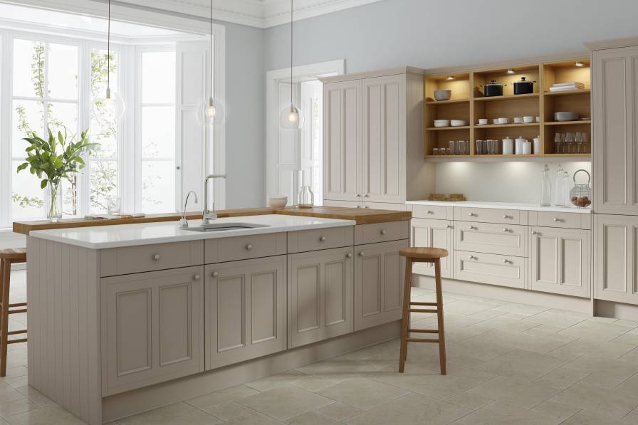 country style matt kitchen design