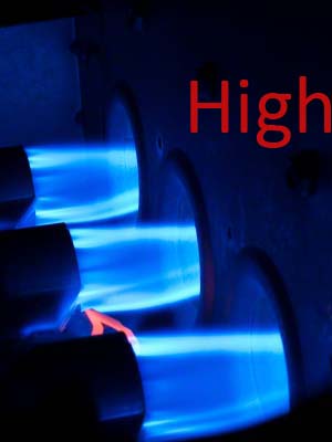 gas furnace burners