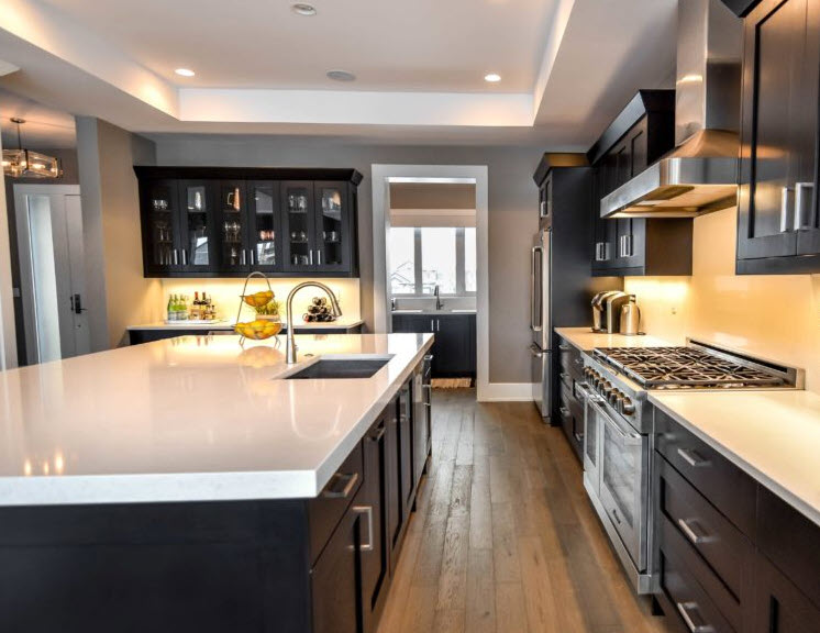 renovated kitchen