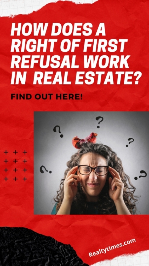 How does a first right of refusal work?