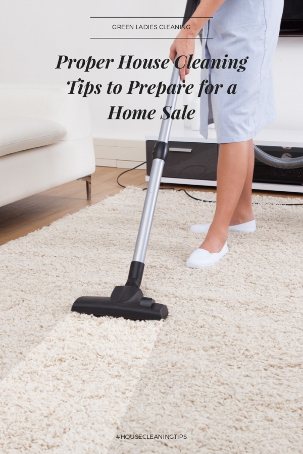 Proper House Cleaning to Prepare for a Home Sale