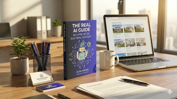 Bestselling “The REAL AI Guide” is now featured in the Realtor Store as agents and brokers look to save time with AI