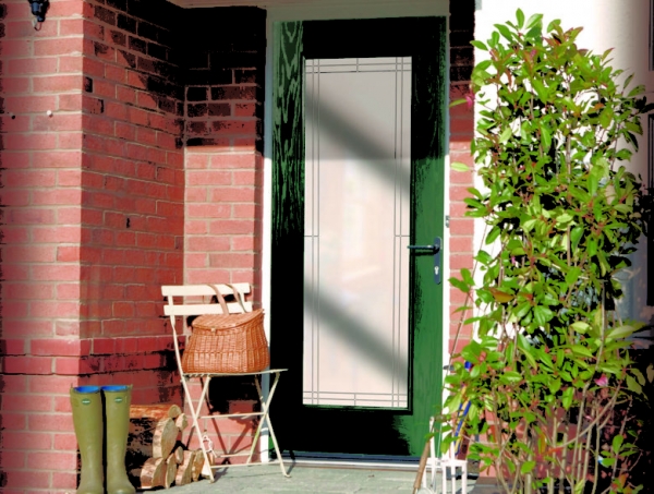 Who said Composite Doors are only for the front of a house?