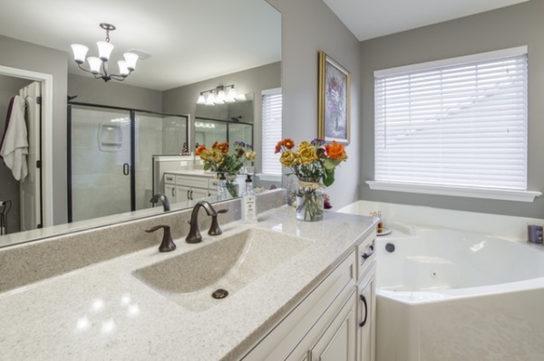 Modern Bathroom Window Treatments