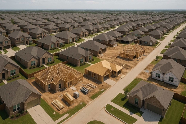 Texas New Home Sales Jump