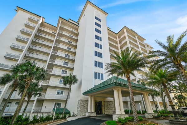 Two-story, renovated, Destin penthouse includes elevator and Gulf of Mexico views