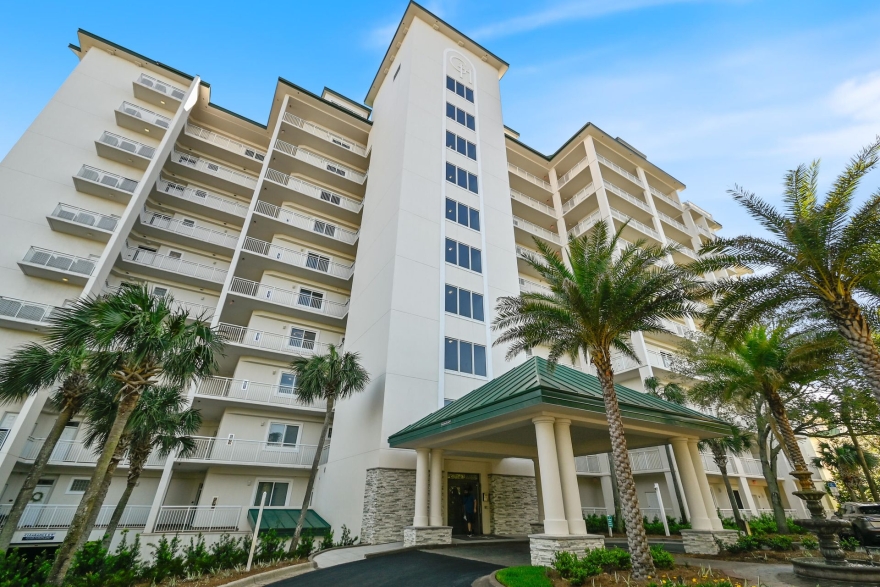 Two-story, renovated, Destin penthouse includes elevator and Gulf of Mexico views