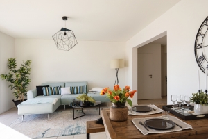 Explain the features of an interior design and its features.