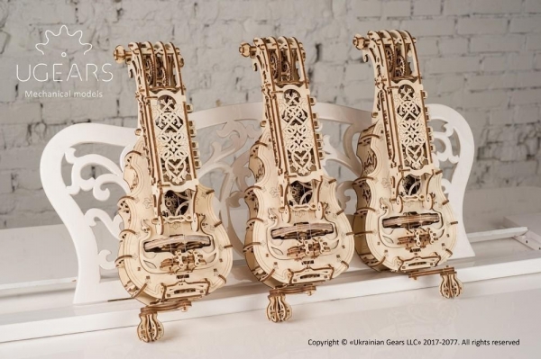 UGears Hurdy-Gurdy Kit for Musicians with Technical Mind