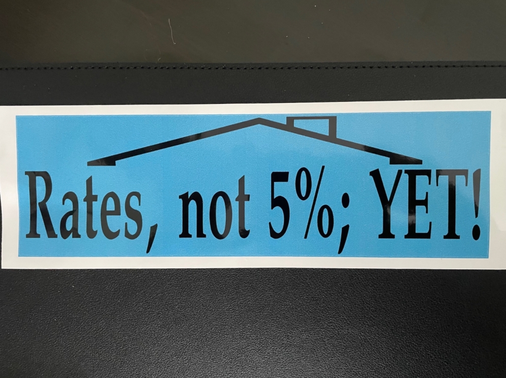 Not 5%, YET!