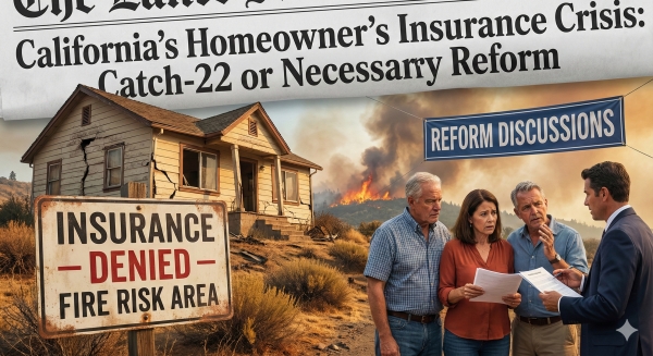 California’s Homeowner’s Insurance Crisis: Catch-22 or Necessary Reform