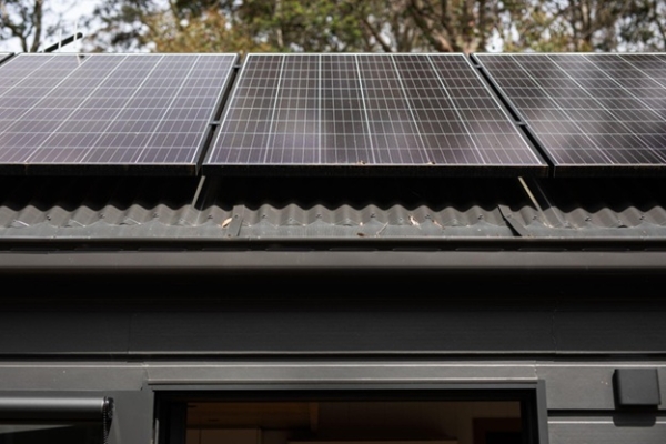 Enhance Your Garden with a Trendy Veranda Powered by Solar