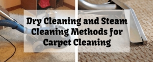 Which Carpet Cleaning Method is best- Steam Cleaning or Dry Cleaning?