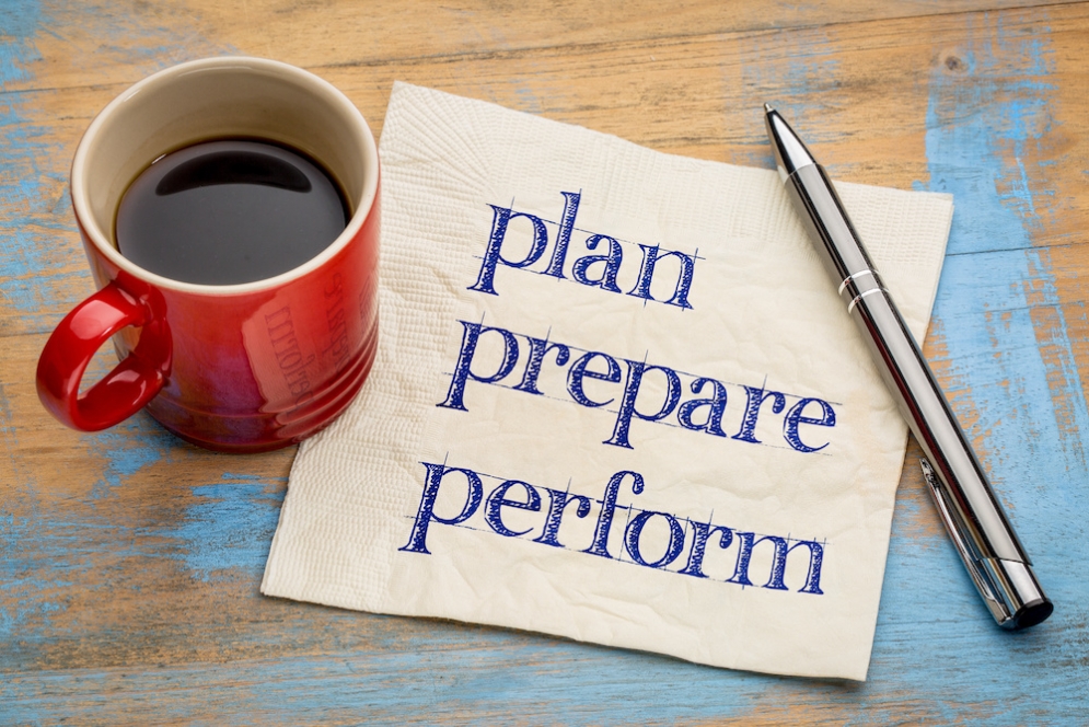 Plan, Do, Review, Adjust, Redo!