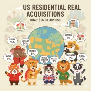Foreign Investment in U.S. Real Estate: A $56 Billion Rebound Story