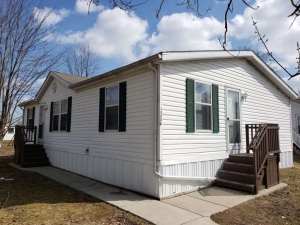 double wide manufactured home