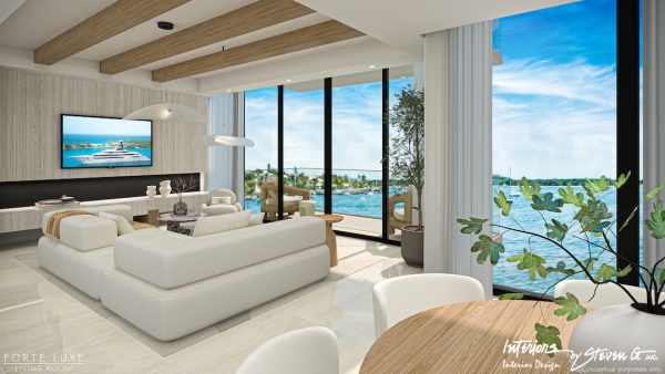 Forté Development Announces Release of Luxurious 5,074-Square-Foot Townhome for $7.495 Million at Forté Luxe Luxury Boutique Waterfront Community in Jupiter, Florida