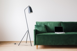 Why don’t you give your living room a new look with interesting green velvet sofa sets?