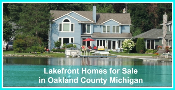 Developed lakefront homes are all ready for occupancy.