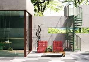Techne Spiral Stairs by Fontanot