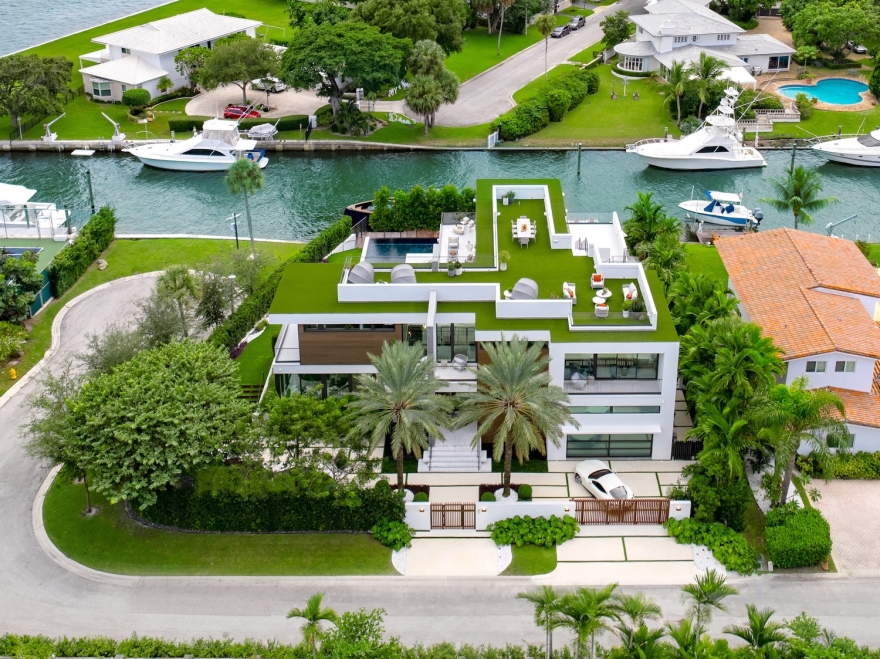 ATR Luxury Homes Group at Coldwell Banker Realty Lists Casa Moderne in Miami’s Exclusive Bay Point Neighborhood for $29.9 Million