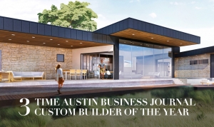 Austin Business Journal BEst Custom Builder Customer Service with Zbranek &amp; Holt Custom Homes