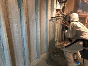 Spray Foam Installation for an Energy Efficient Home