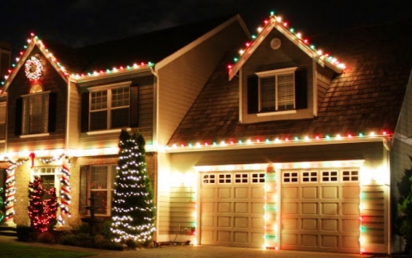 LED Grow Lights Using Christmas Lights