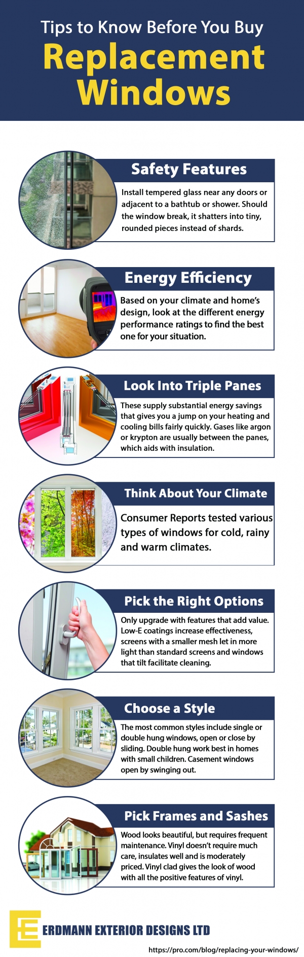 Tips to Know Before You Buy Replacement Windows