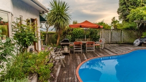Simple Pool Landscaping