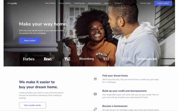 Landis helps turns renters into owners with innovative solution, now available to real estate brokers and agents via zavvie