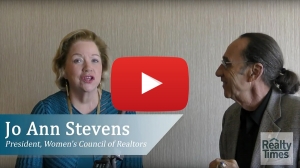 Realty Times Interviews Jo Ann Stevens