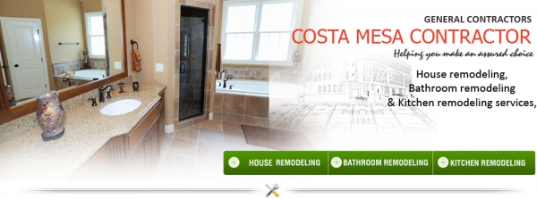 TCWRC Costa Mesa Offering General Contractor, Kitchen and Bathroom Remodeling services