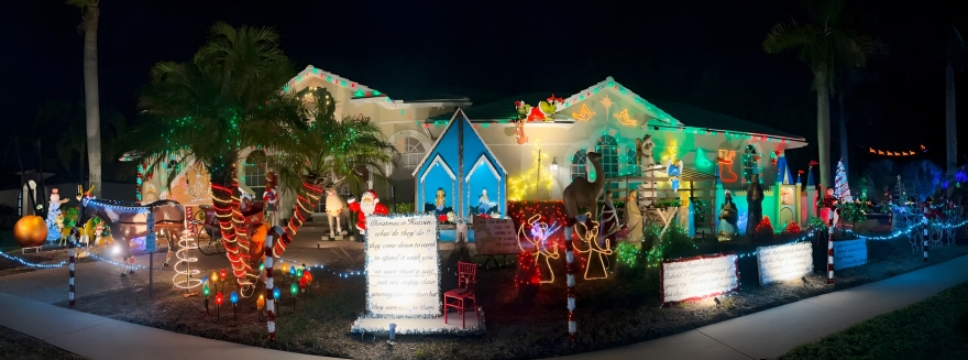 The Iconic Christmas House of Marco Island Hits the Market for $1.95M